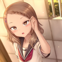 This is a pixiv picture whose title is 北条さん.