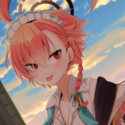 This is a pixiv picture whose title is 美甘ネル.