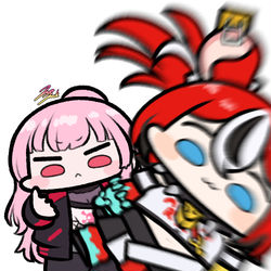 This is a pixiv picture whose title is Plague Be Upon Ye.