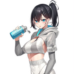 This is a pixiv picture whose title is 運動着ちゃん！.