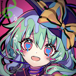 This is a pixiv picture whose title is 胎児の夢.