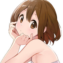 This is a pixiv picture whose title is 平沢唯.