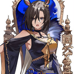 This is a pixiv picture whose title is 女帝.