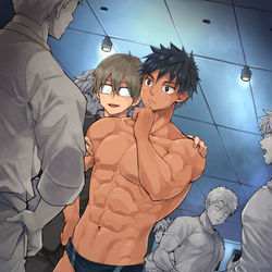 This is a pixiv picture whose title is いい石の日.