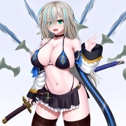 This is a pixiv picture whose title is 美少女アバター.