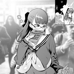 This is a pixiv picture whose title is エロ文学少女-冬.
