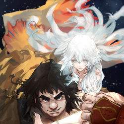 This is a pixiv picture whose title is 無題.