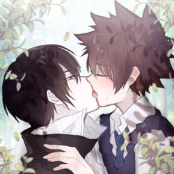 This is a pixiv picture whose title is ヒバツナ.