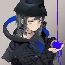 This is a pixiv picture whose title is 毒水.