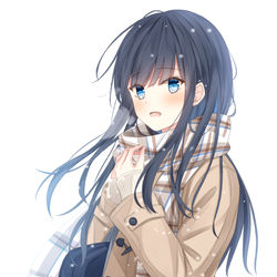 This is a pixiv picture whose title is 手袋忘れちゃった.