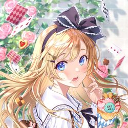 This is a pixiv picture whose title is アリスの放課後.