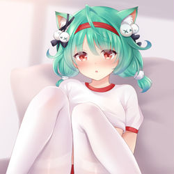 This is a pixiv picture whose title is 体操服るしあちゃん.