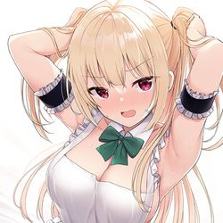 This is a pixiv picture whose title is 生意気なメイド2.