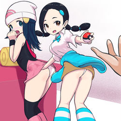 This is a pixiv picture whose title is 21−178 パンティの中にモンスターボール⁉︎.
