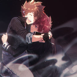 This is a pixiv picture whose title is 【Reborn!】大地と大空ログ２.