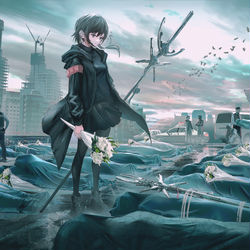 This is a pixiv picture whose title is 花園.