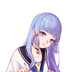 This is a pixiv picture whose title is Ayaka.
