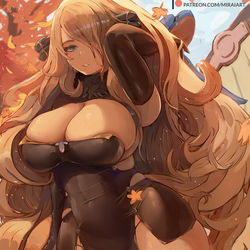 This is a pixiv picture whose title is 【ポケモン】Cynthia | シロナ.