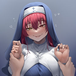This is a pixiv picture whose title is シスターマリン.