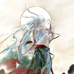 This is a pixiv picture whose title is 七喜？是九色鹿哒！.