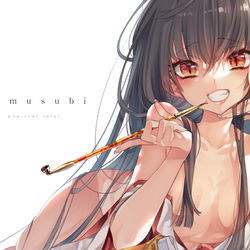 This is a pixiv picture whose title is “怨結び” 完結記念画集『enmusubi』.