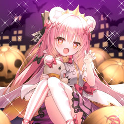 This is a pixiv picture whose title is ハロウィンりぼんちゃん.