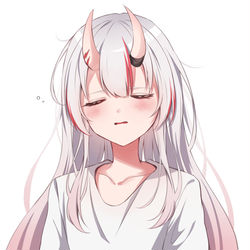 This is a pixiv picture whose title is ねむなきり.