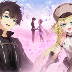 This is a pixiv picture whose title is 星の内海で逢えたら.