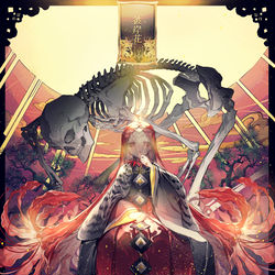 This is a pixiv picture whose title is 彼岸.