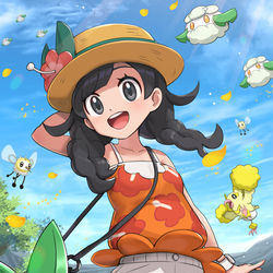 This is a pixiv picture whose title is USUM.