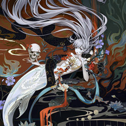 This is a pixiv picture whose title is 无题.