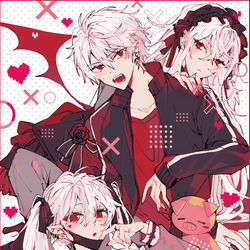 This is a pixiv picture whose title is ♡.