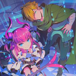 This is a pixiv picture whose title is エリザとロビン.