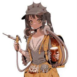 This is a pixiv picture whose title is Red beer girl.