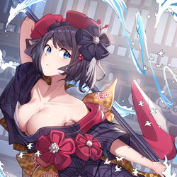 This is a pixiv picture whose title is 葛飾北斎.