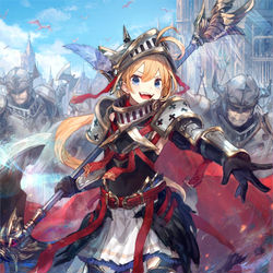 This is a pixiv picture whose title is [Shadowverse]生還の突撃兵.