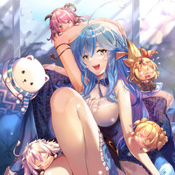 This is a pixiv picture whose title is ラミイの誕生日.