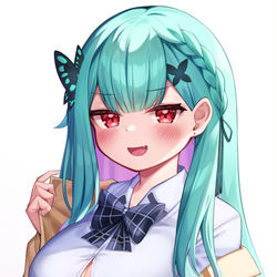 This is a pixiv picture whose title is るしあちゃん BoingBoing.