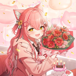 This is a pixiv picture whose title is Happy Birth Day Hiiro!.
