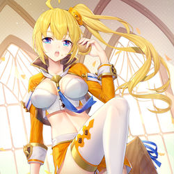This is a pixiv picture whose title is 温丽.