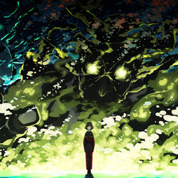 This is a pixiv picture whose title is 地下水槽.