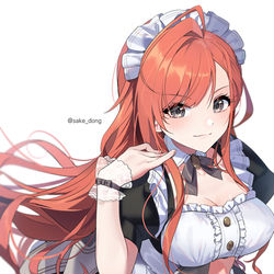 This is a pixiv picture whose title is 有栖川夏葉.
