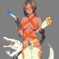 This is a pixiv picture whose title is 英雄＊戦姫ＷＷ フネフェル＆アップルシード.