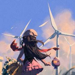 This is a pixiv picture whose title is 金曜日.