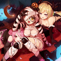 This is a pixiv picture whose title is ハロウィンの.