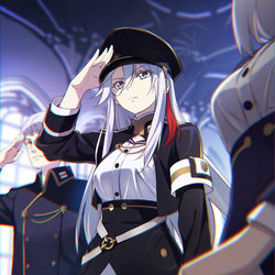 This is a pixiv picture whose title is ミリーゼ大尉.