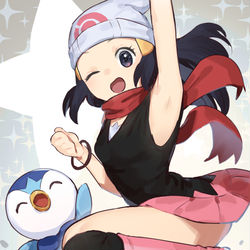 This is a pixiv picture whose title is ダイパリメイク記念！.