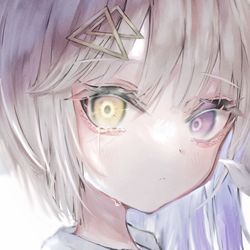 This is a pixiv picture whose title is オッドアイ.