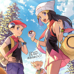 This is a pixiv picture whose title is BDSP.