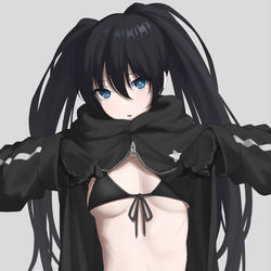 This is a pixiv picture whose title is ブラック★ロックシューター.
